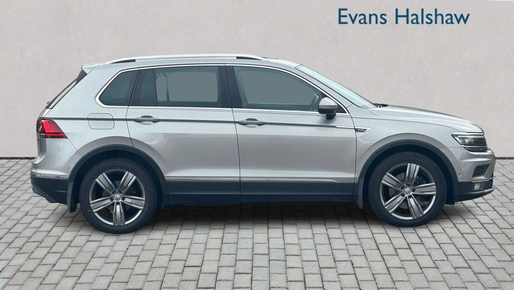 Volkswagen Tiguan 2.0 Tdi 190 4Motion Sel Dsg 2019 SY68XLC Silver #2