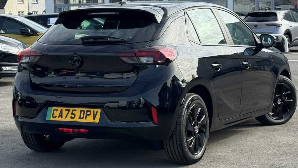 Vauxhall Corsa-e 100Kw Yes 50Kwh 2025 CA75DPV Black #4