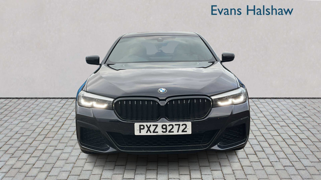 BMW 5 Series 520D Xdrive Mht M Sport Step 2021 PXZ9272 Black #2