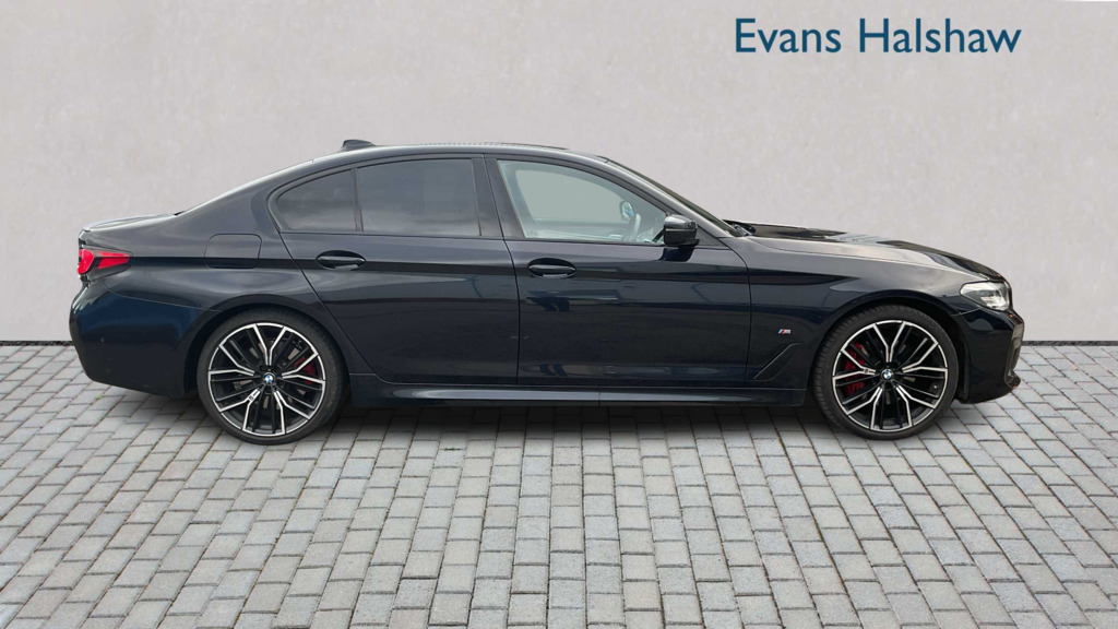 BMW 5 Series 520D Xdrive Mht M Sport Step 2021 PXZ9272 Black #3