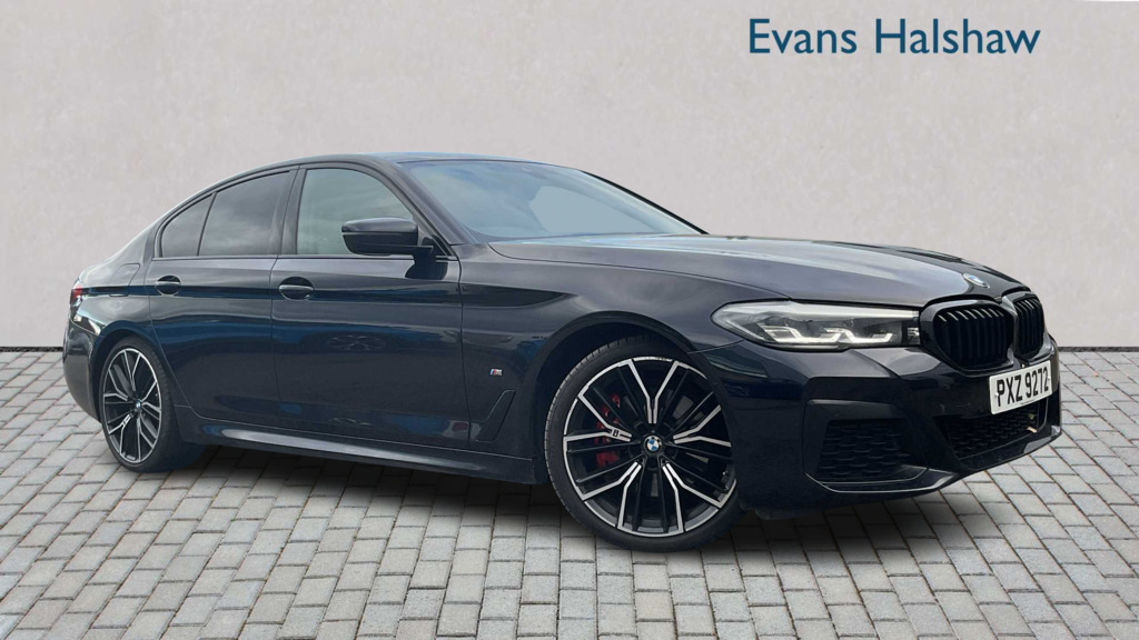 BMW 5 Series 520D Xdrive Mht M Sport Step 2021 Black