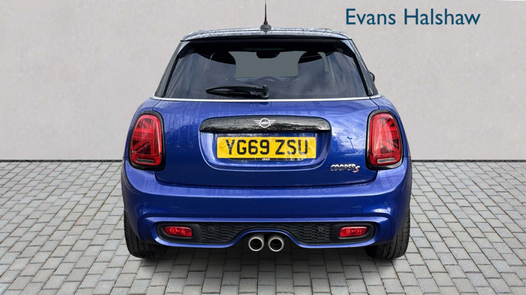 Mini Hatch 2.0 Cooper S Exclusive II 2019 YG69ZSU Blue #3