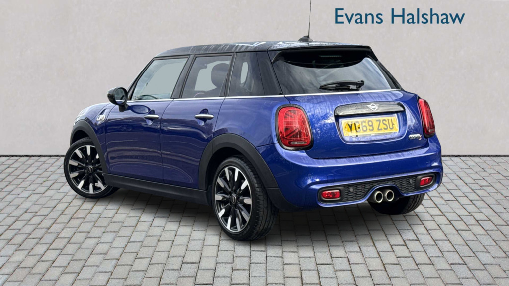 Mini Hatch 2.0 Cooper S Exclusive II 2019 YG69ZSU Blue #2