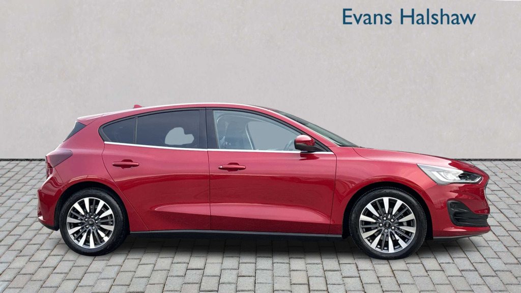 Ford Focus 1.0 Ecoboost Hybrid Mhev 155 Titanium X 2 YN74ODB Red #6