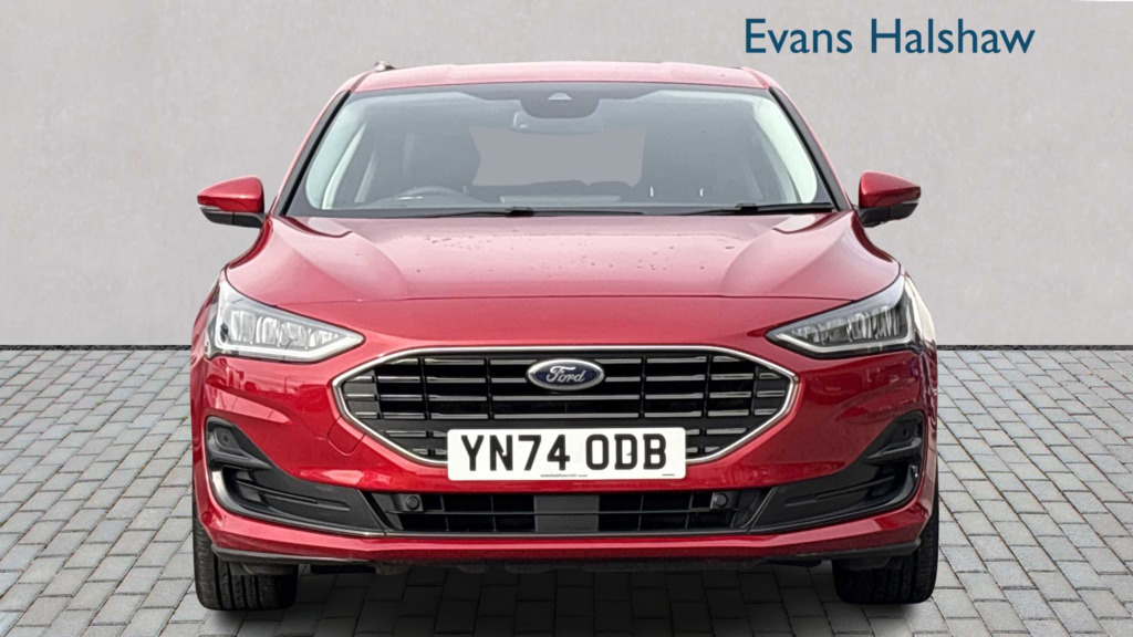 Ford Focus 1.0 Ecoboost Hybrid Mhev 155 Titanium X 2 YN74ODB Red #4