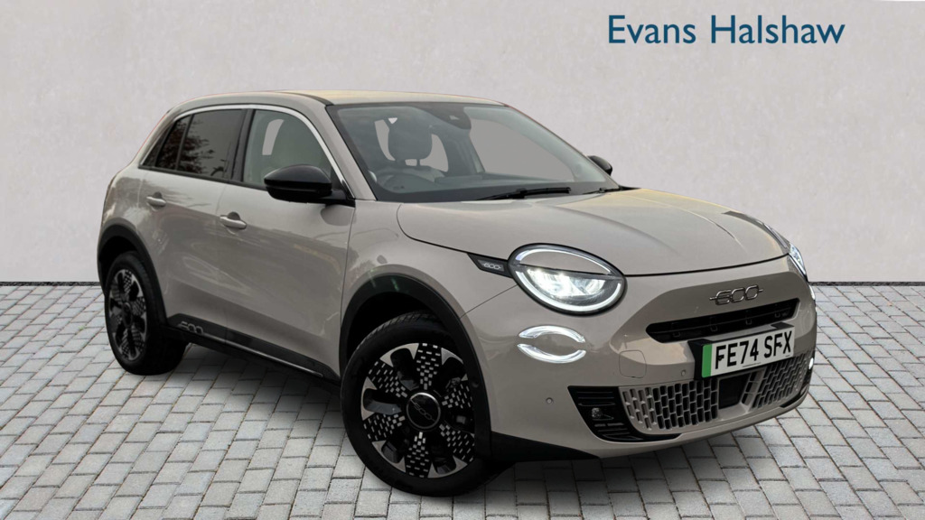 Fiat 600e 115Kw La Prima 54Kwh 2024 FE74SFX Brown #2