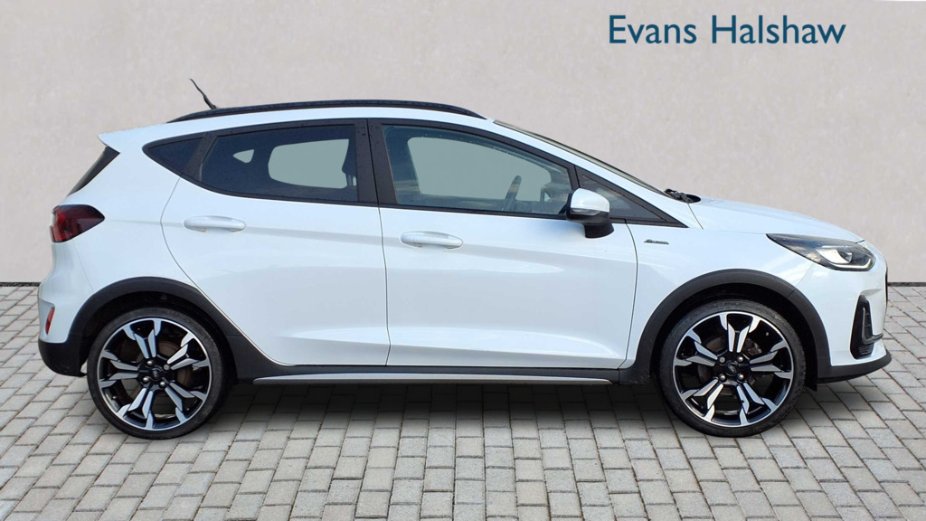 Ford Fiesta 1.0 Ecoboost Active Vignale 2022 TRZ6695 White #3