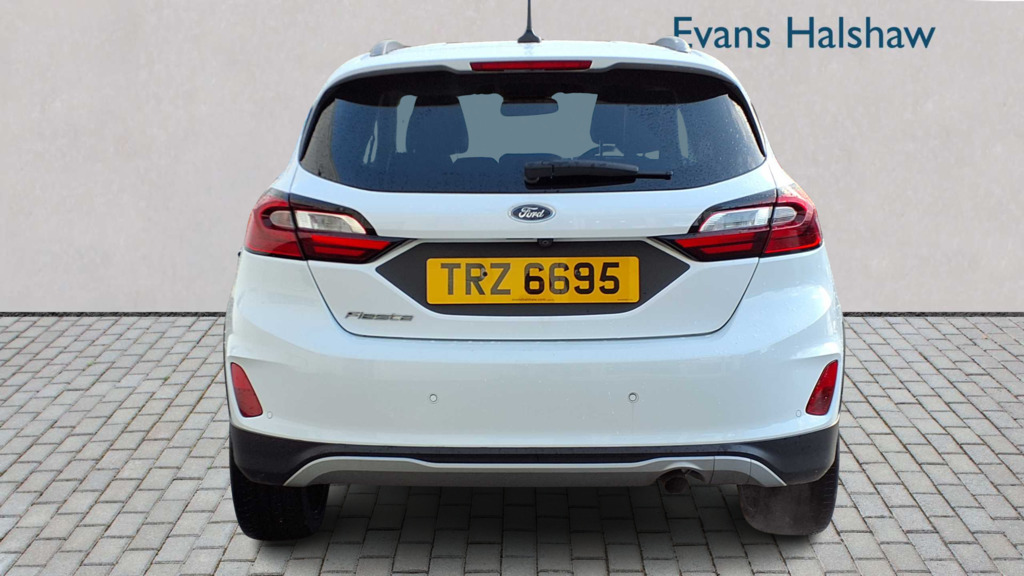 Ford Fiesta 1.0 Ecoboost Active Vignale 2022 TRZ6695 White #5
