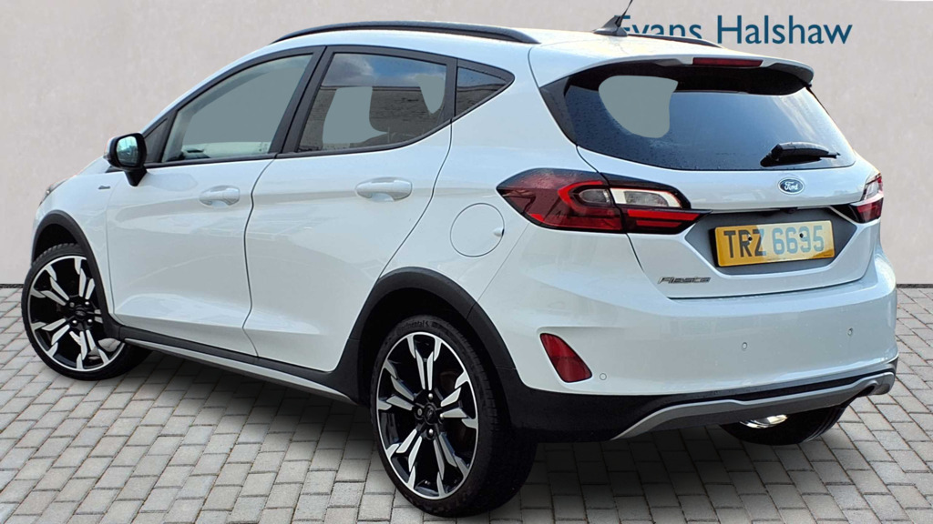 Ford Fiesta 1.0 Ecoboost Active Vignale 2022 TRZ6695 White #2