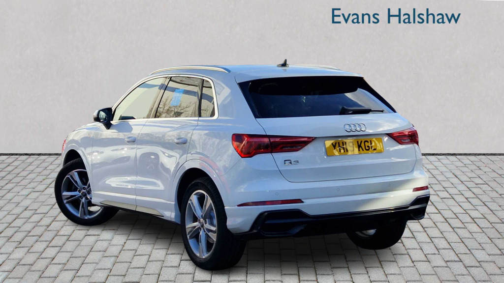 Audi Q3 35 Tfsi S Line 2019 YH19KGL White #2