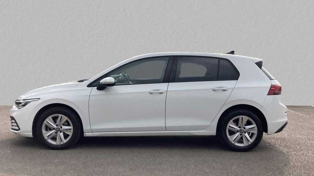Volkswagen Golf 1.5 Tsi 150 Life 2021 GJ71VVP White #4