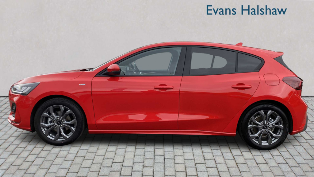 Ford Focus 1.0 Ecoboost Hybrid Mhev St-line 2025 NX75GRZ Red #5
