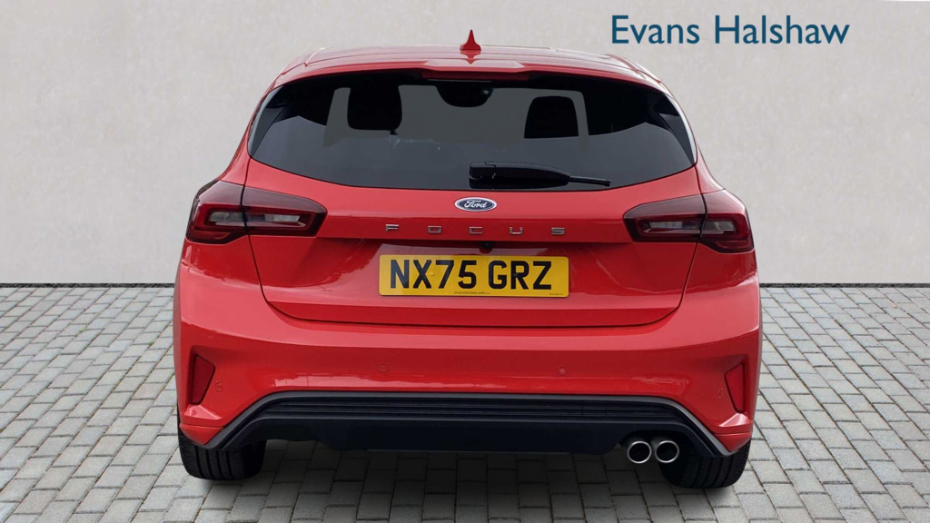 Ford Focus 1.0 Ecoboost Hybrid Mhev St-line 2025 NX75GRZ Red #4