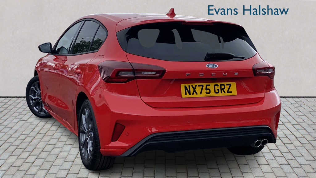 Ford Focus 1.0 Ecoboost Hybrid Mhev St-line 2025 NX75GRZ Red #2
