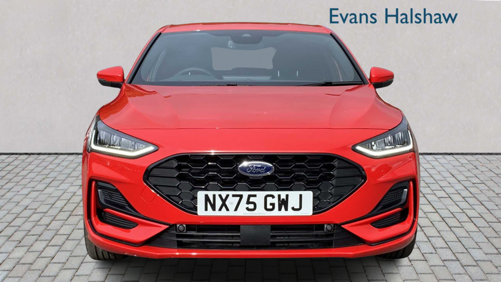 Ford Focus 1.0 Ecoboost Hybrid Mhev St-line 2025 NX75GWJ Red #3