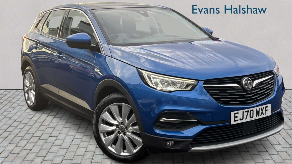 Vauxhall Grandland X 1.2 Turbo Elite Nav Premium 8 Speed 202 Blue