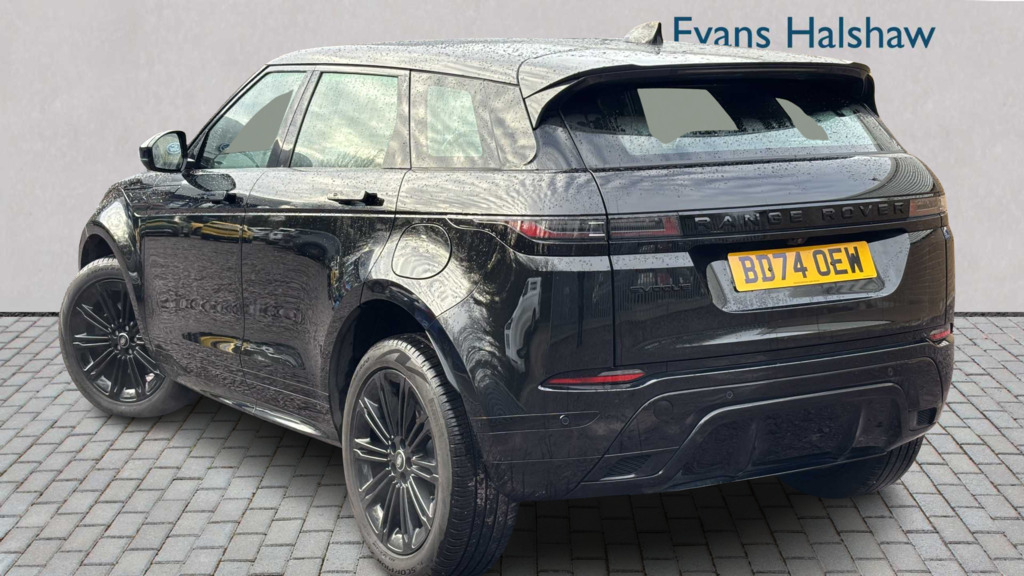 Land Rover Range Rover Evoque 1.5 P270e Dynamic Hse 2024 BD74OEW Black #3
