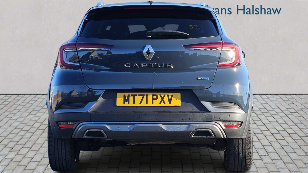 Renault Captur 1.3 Mild Hybrid 140 R.s. Line 2021 MT71PXV Blue #5