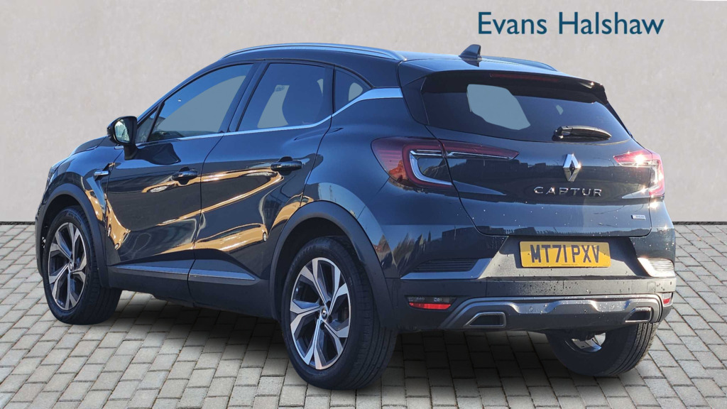 Renault Captur 1.3 Mild Hybrid 140 R.s. Line 2021 MT71PXV Blue #2