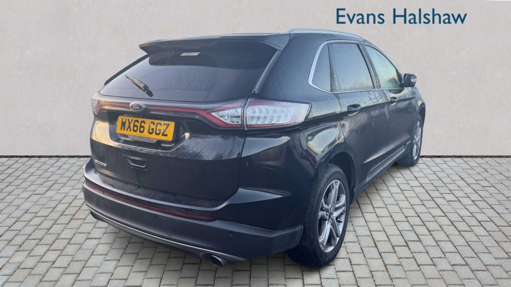 Ford Edge 2.0 Tdci 210 Titanium Powershift 2016 WX66GGZ Black #4