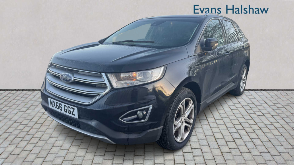 Ford Edge 2.0 Tdci 210 Titanium Powershift 2016 WX66GGZ Black #2