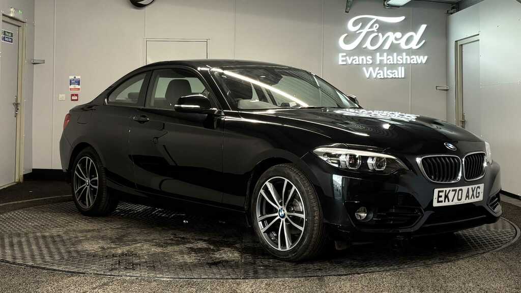 BMW 2 Series 218I Sport Nav Step 2020 Black