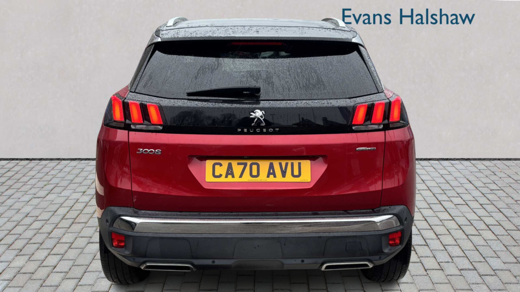 Peugeot 3008 1.5 Bluehdi Gt Line Eat8 2020 Red #5