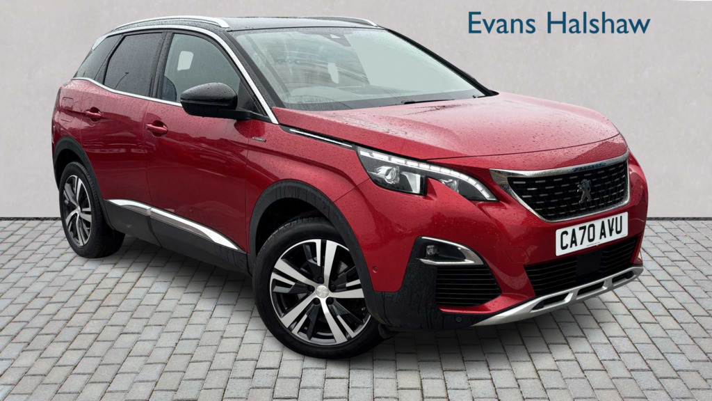 Peugeot 3008 1.5 Bluehdi Gt Line Eat8 2020 Red
