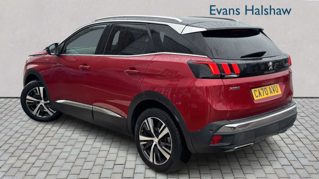 Peugeot 3008 1.5 Bluehdi Gt Line Eat8 2020 Red #2