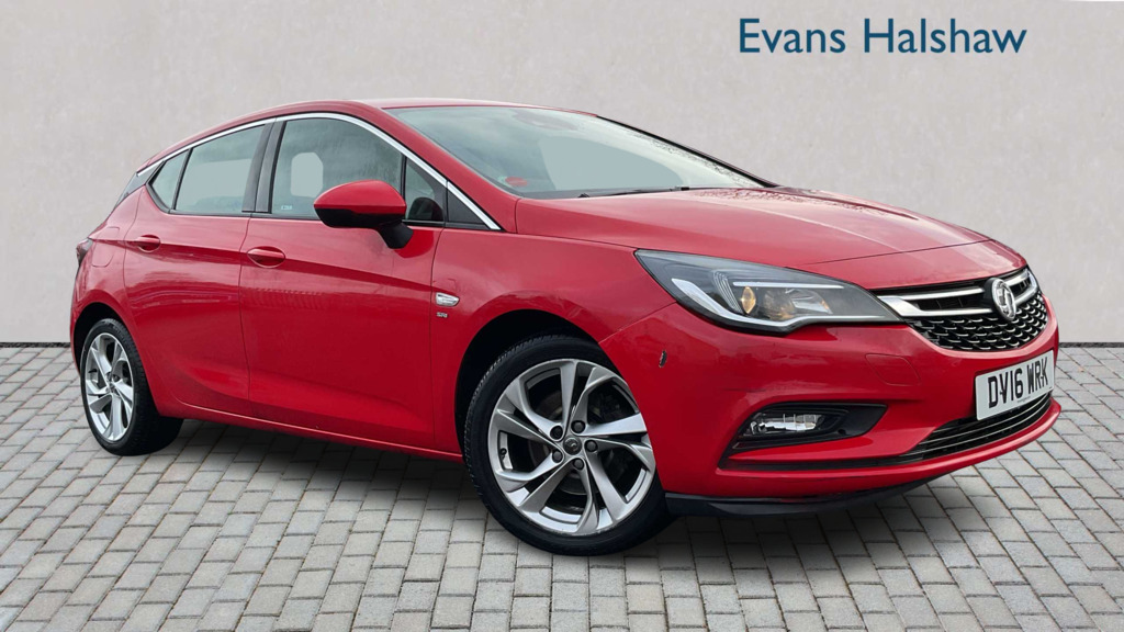 Vauxhall Astra 1.6 Cdti 16V 136 Sri Nav 2016 Red