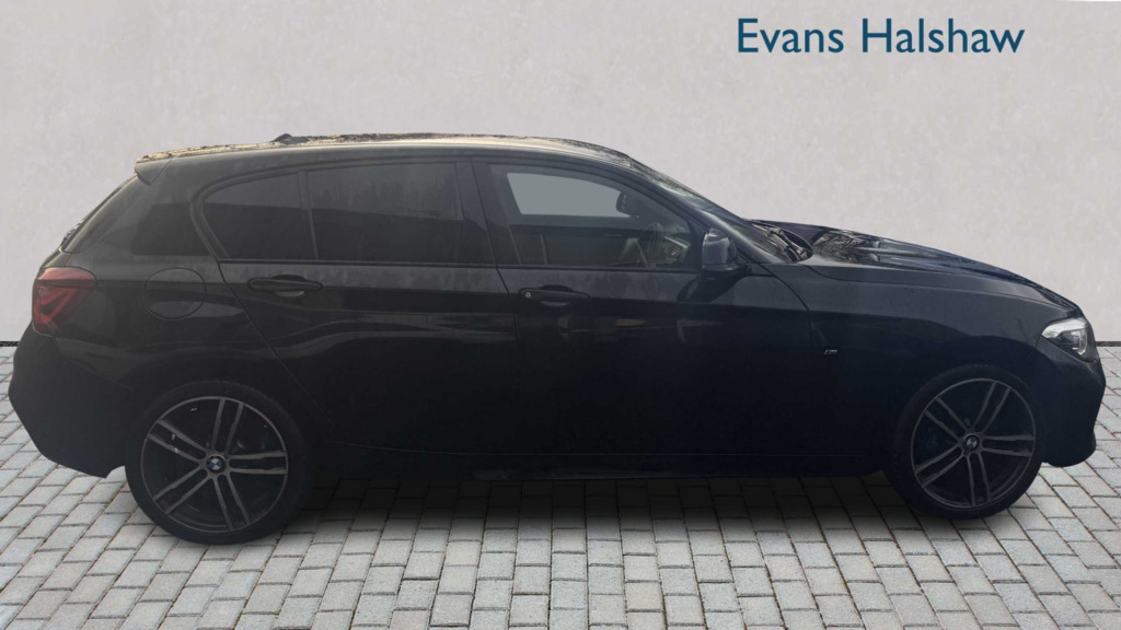 BMW 1 Series 118D M Sport Shadow Edition 2019 YK68SNB Black #6