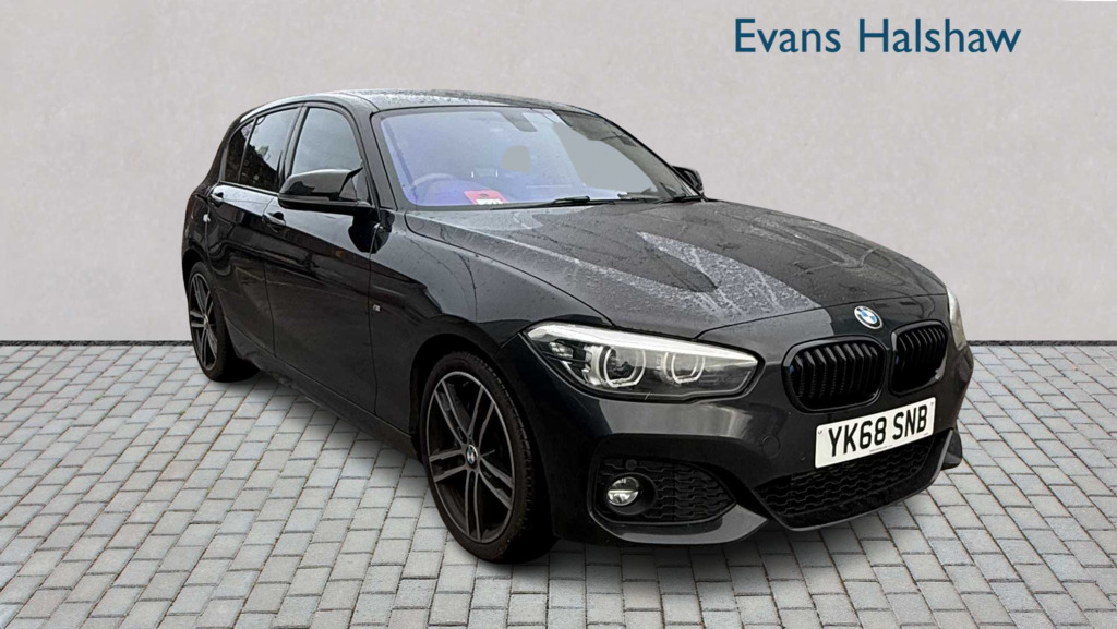 BMW 1 Series 118D M Sport Shadow Edition 2019 Black