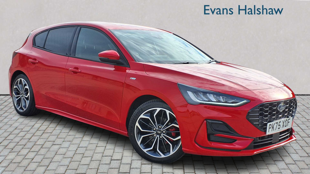 Ford Focus 1.0 Ecoboost Hybrid Mhev 155 St-line X 20 Red