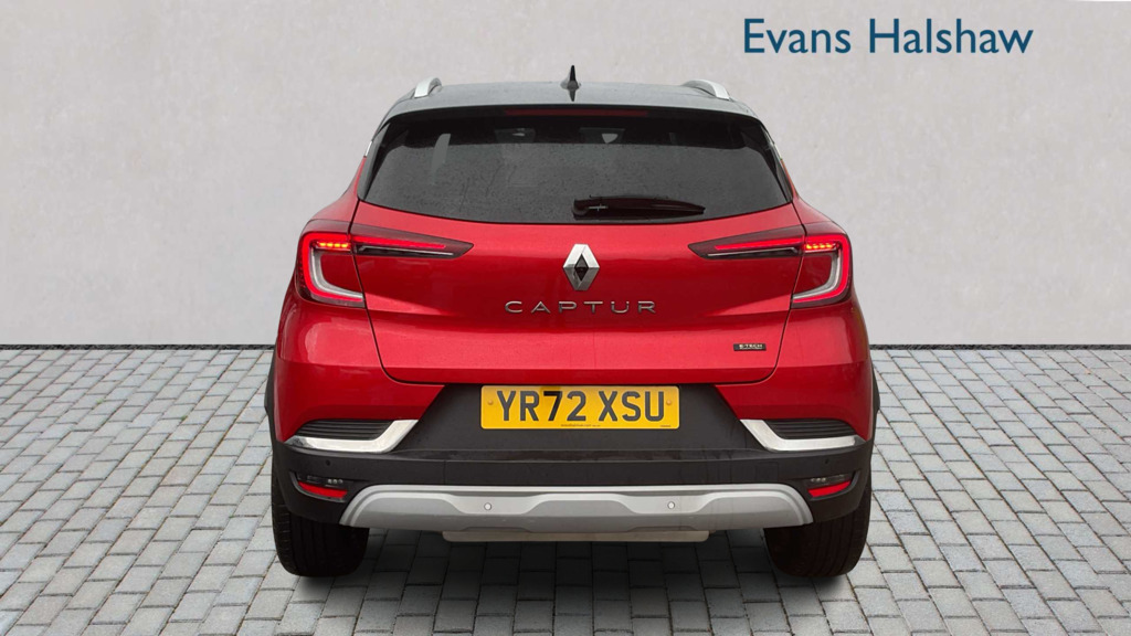 Renault Captur 1.6 E-tech Plug-in Hybrid 160 Techno 2022 YR72XSU Red #6