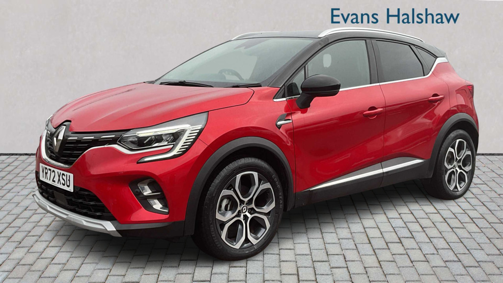Renault Captur 1.6 E-tech Plug-in Hybrid 160 Techno 2022 YR72XSU Red #3