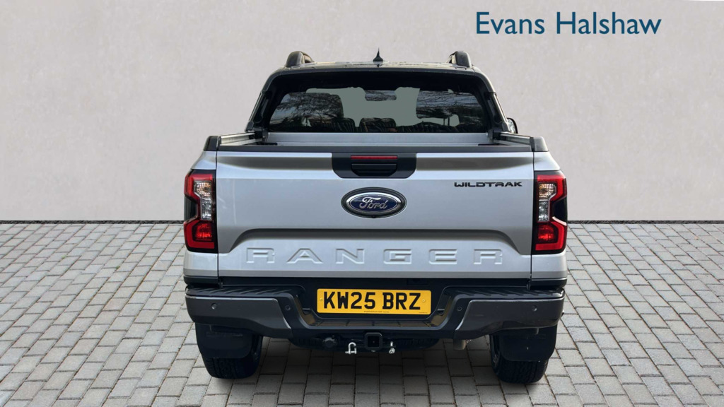 Ford Ranger Pick Up Dcab Wildtrak 2.3 Ecoboost Phev 281 KW25BRZ Silver #4