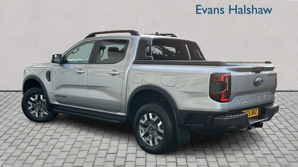 Ford Ranger Pick Up Dcab Wildtrak 2.3 Ecoboost Phev 281 KW25BRZ Silver #2