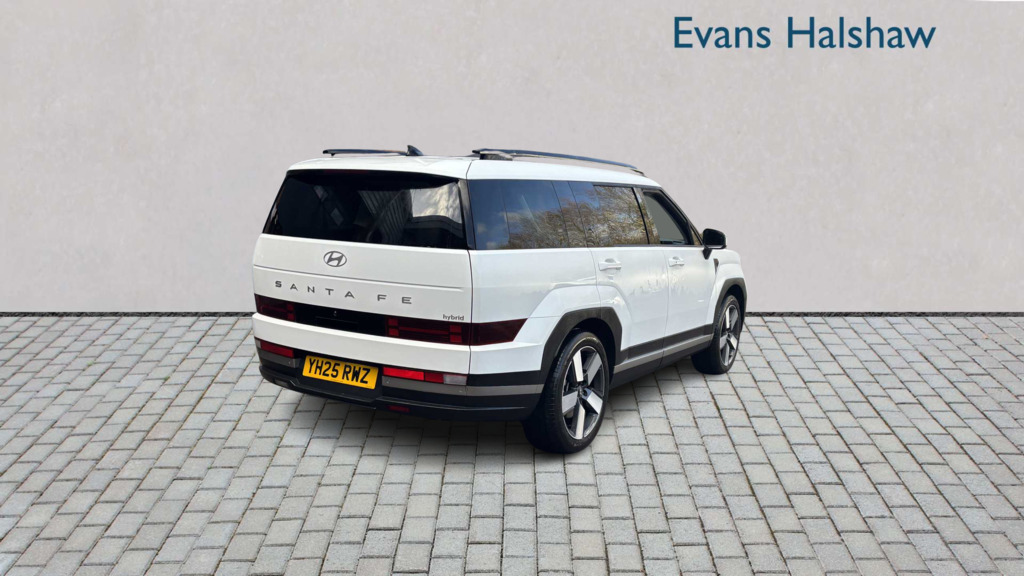 Hyundai Santa Fe 1.6 Tgdi Hybrid Premium 4Wd 2025 YH25RWZ White #4