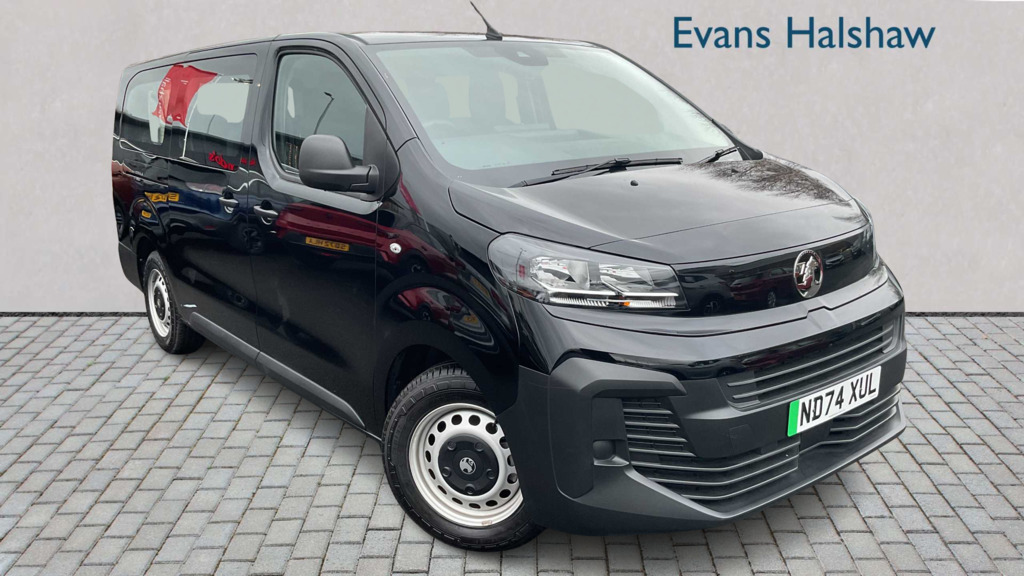Vauxhall Vivaro 100Kw Combi XL 49Kwh 2024 Black