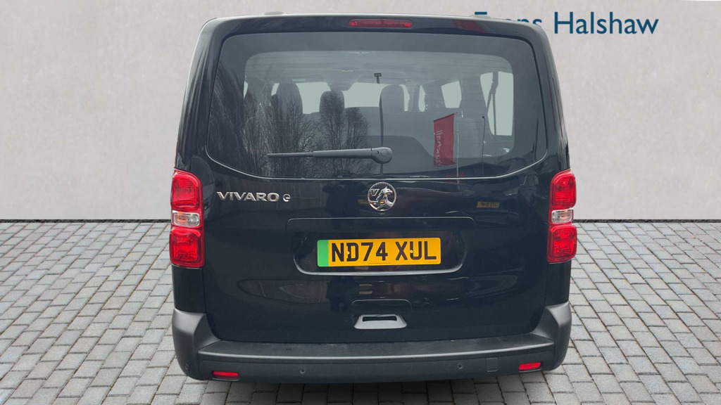 Vauxhall Vivaro 100Kw Combi XL 49Kwh 2024 ND74XUL Black #2