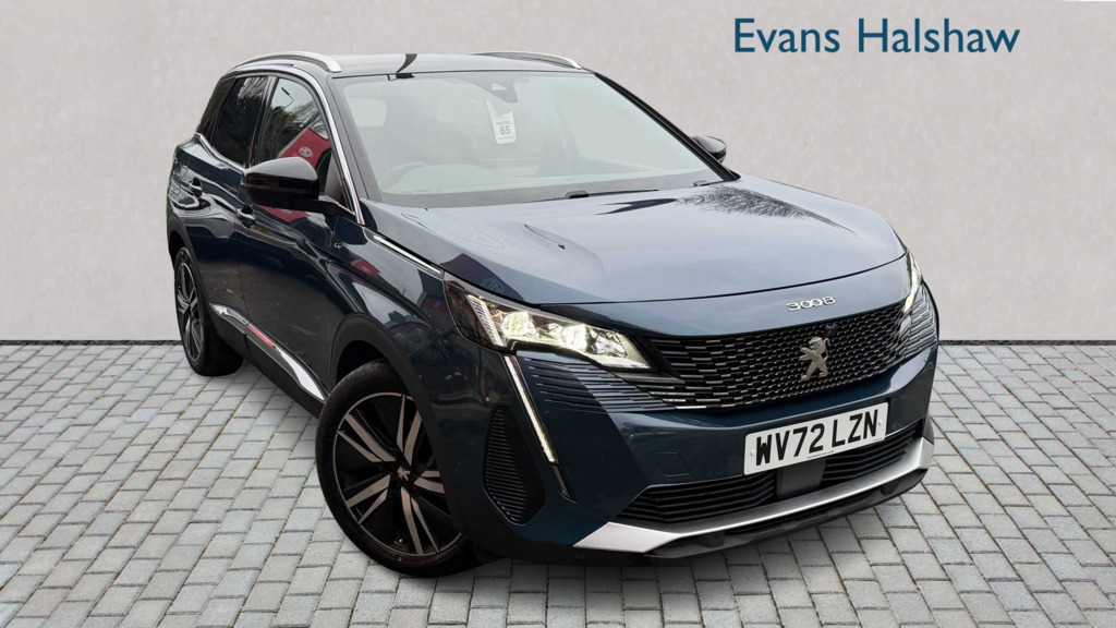 Peugeot 3008 1.5 Bluehdi Gt Premium Eat8 2022 Blue