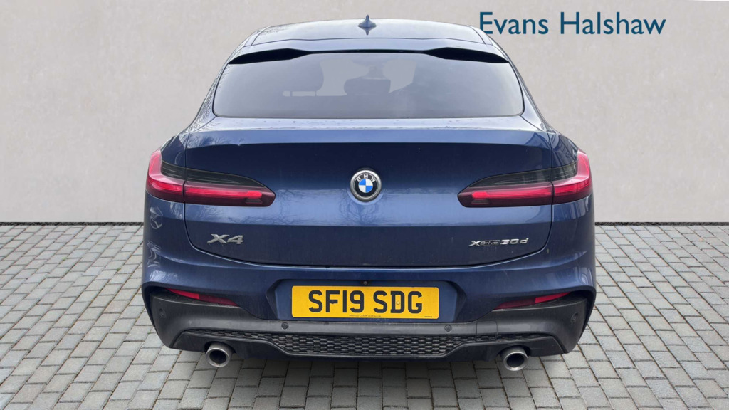 BMW X4 Xdrive30d M Sport Step 2019 SF19SDG Blue #4
