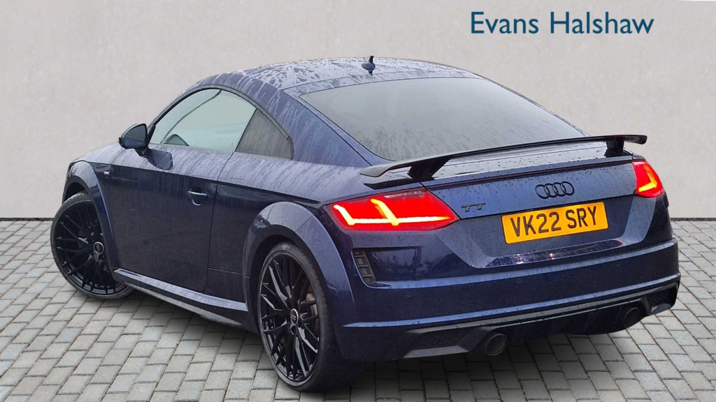 Audi TT 40 Tfsi Black Edition S Tronic 2022 VK22SRY Blue #3