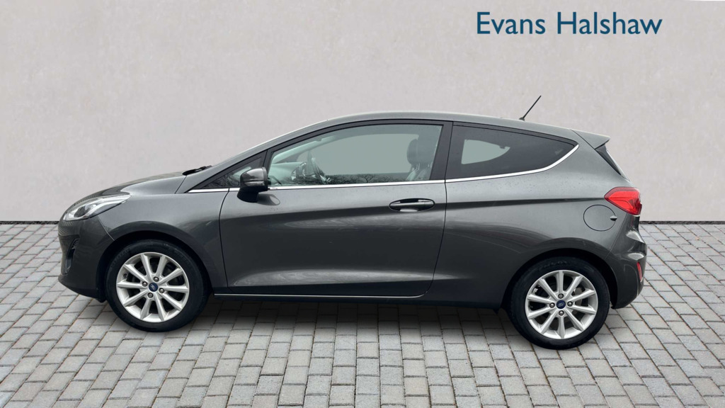 Ford Fiesta 1.0 Ecoboost Titanium X 2018 MX18VEA Grey #3
