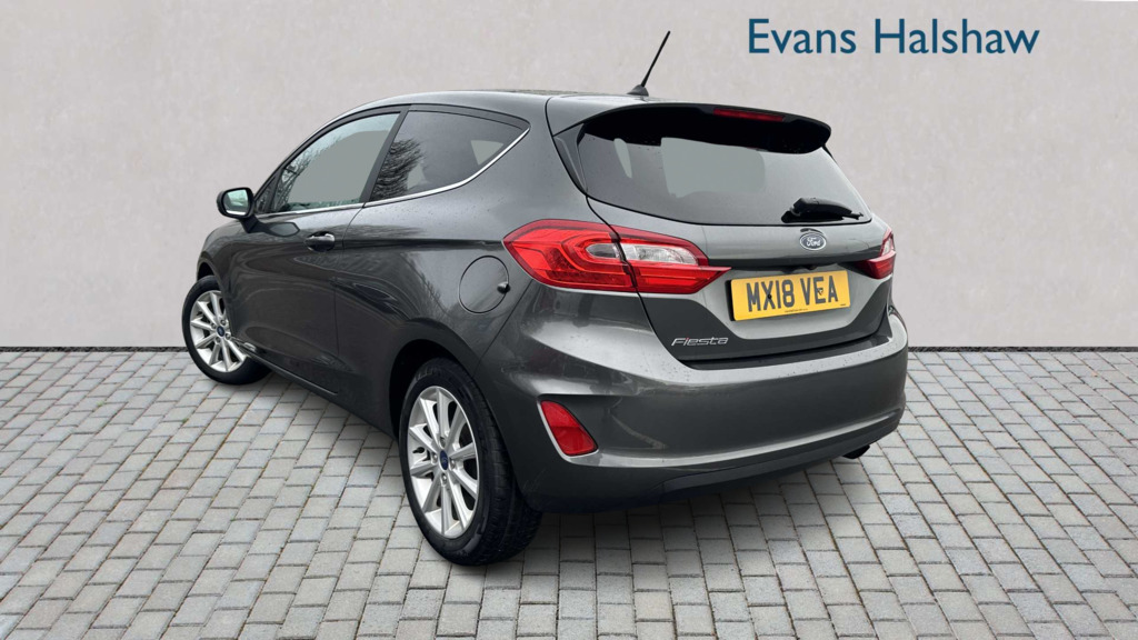 Ford Fiesta 1.0 Ecoboost Titanium X 2018 MX18VEA Grey #2