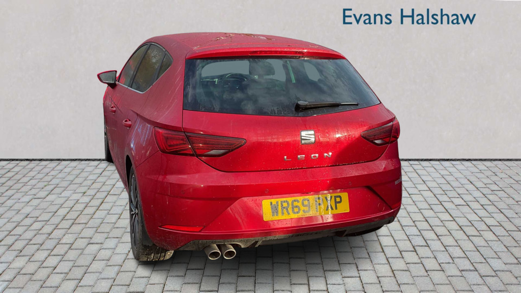 Seat Leon 1.5 Tsi Evo Xcellence Lux Ez 2019 Red #4