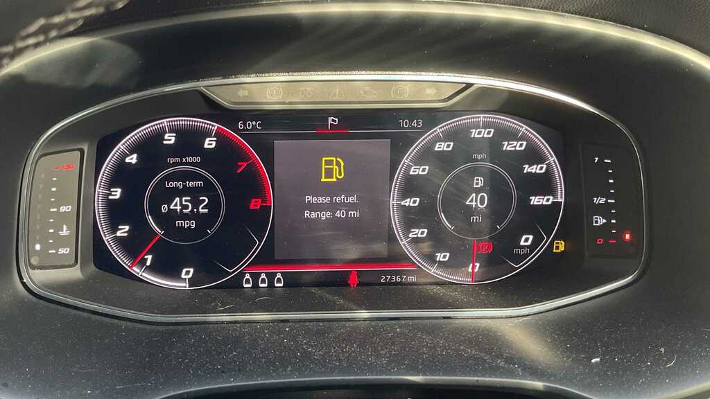 Seat Leon 1.5 Tsi Evo Xcellence Lux Ez 2019 Red #5