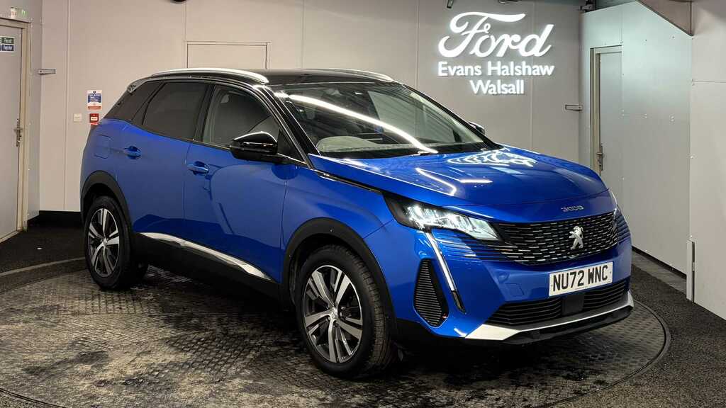 Peugeot 3008 1.5 Bluehdi Allure Premium Eat8 2022 Blue