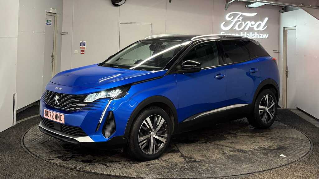 Peugeot 3008 1.5 Bluehdi Allure Premium Eat8 2022 NU72WNC Blue #3