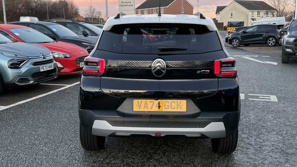 Citroen C3 83Kw Max 44Kwh 2025 VA74GCK Black #5